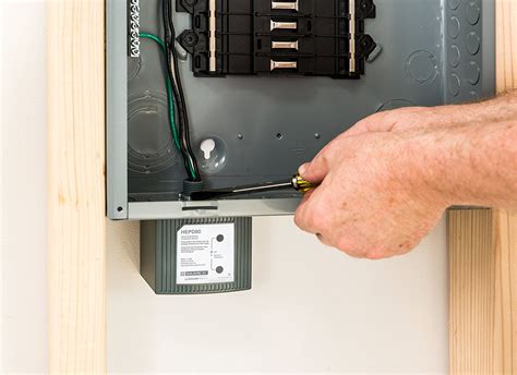 electrical surge box|surge protector for house panel.